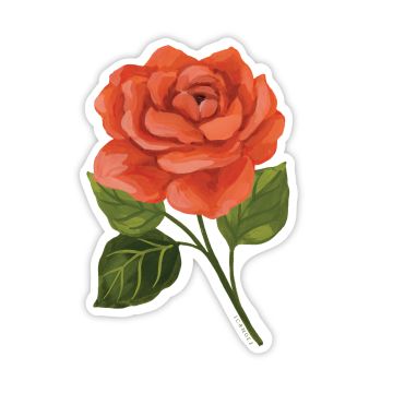 Rose Decal Sticker